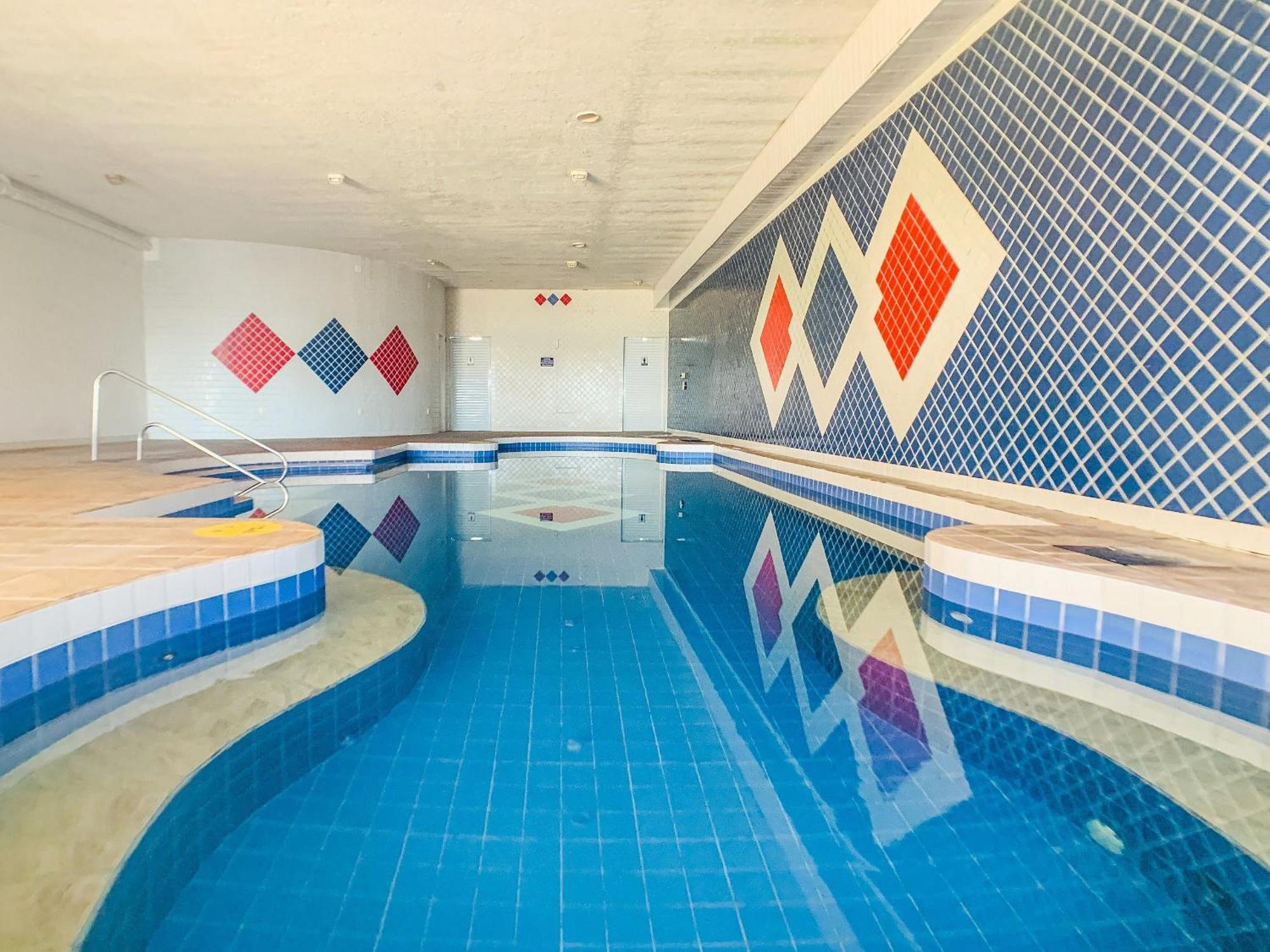 Maravilhoso Apto Com Vista Mar E Piscina-Hb03F Florianopolis Bagian luar foto